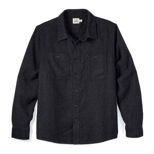 Flint and Tinder - Ranger Longsleeve Workshirt Flannel - Large - Black